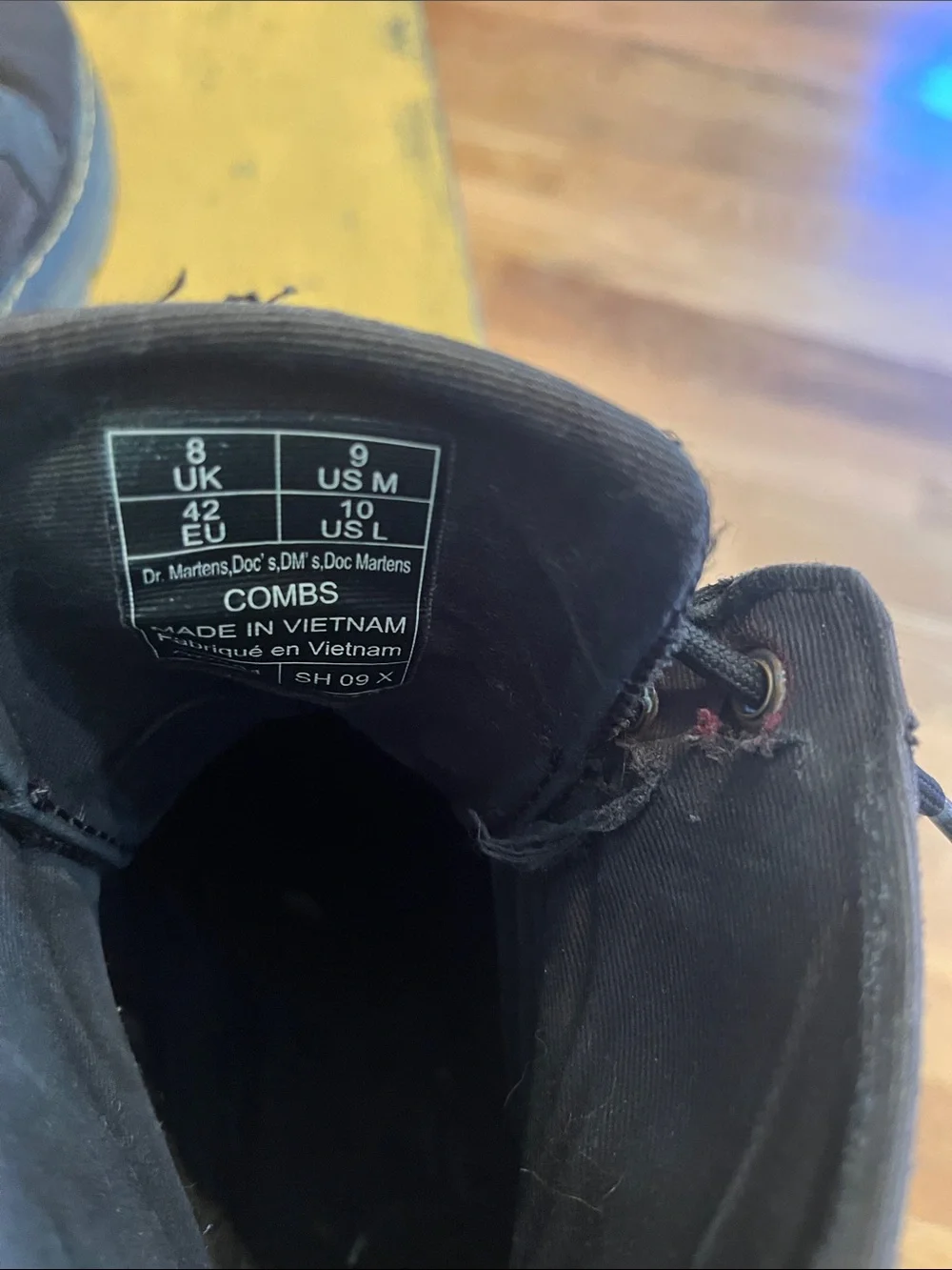 Dr. Martens Black Men's Lace-Up Tactical Boots